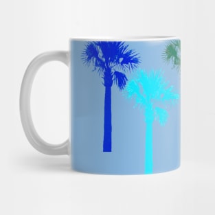 Neon Palm Trees Mug